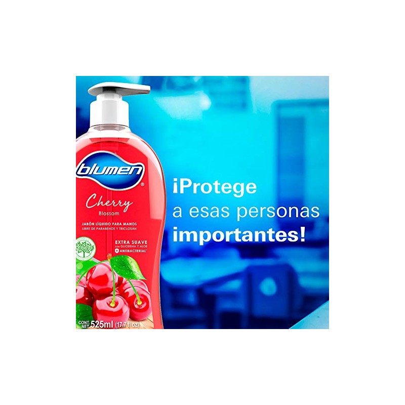 Blumen Jabón Líquido 525ml Cherry