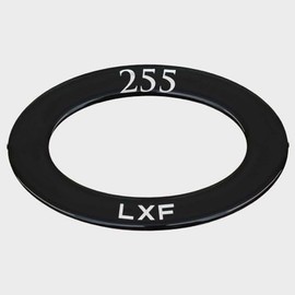 Generic Scout Boat Raised Emblem Decal | 255 LXF Dark Green Vinyl Sticker