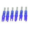 6Pcs Lighted Arrow Nocks High Visibility High Light Transmittance Waterproof