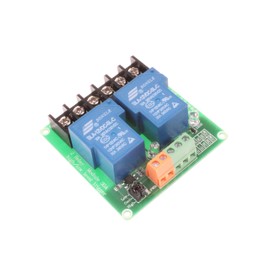 NOYITO 30A 2-Channel Relay Module High Low Level Trigger With Optocoupler Isolation Load DC 30V AC 250V 30A for PLC Automation Equipment Control Industrial Control (2-Channel 12V)