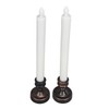 8PCS LED Taper Candle Flameless Window Candle Remote Control Warm
