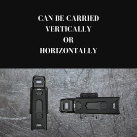 Clip & Carry EDC Belt Holster for The NITECORE EDC29 Tactical Flashlight - Flashlight not Included – Locking & Adjustable Belt Clip 1" to 2.25"