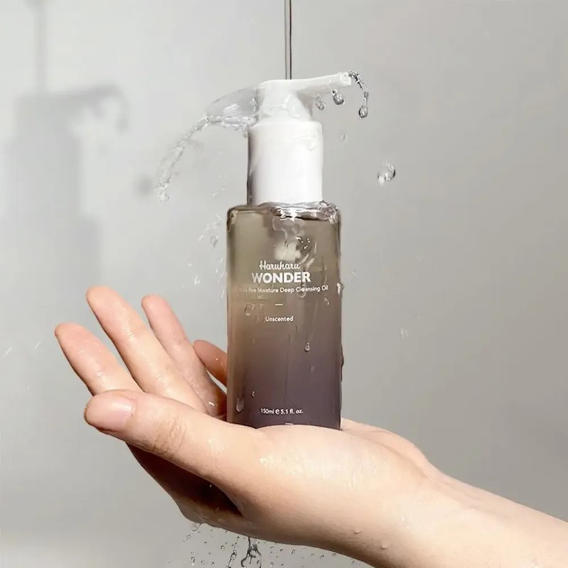 Aceite Limpieza Facial Haruharu Black Rice Hipoalergénico 150ml