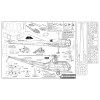 Unbranded Model Airplane Plans (FF): SIKORSKY R-6 HELICOPTER 21¼" Rotor