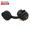 CNLINKO LP-12 Industrial Waterproof Connector IP68 Circular Connector Quick Plugging