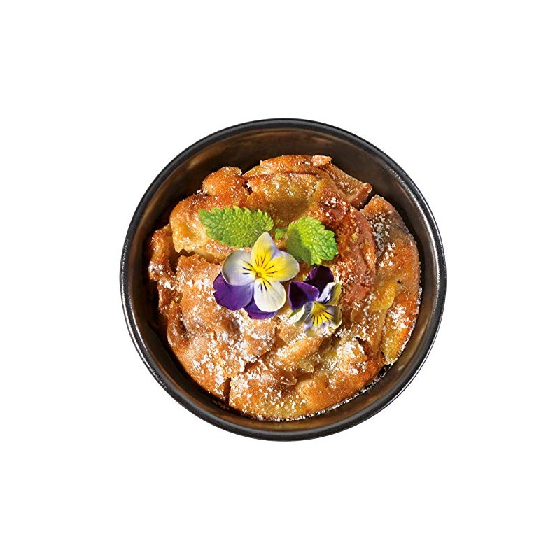 Spring Ragout-Fin Chalet, Dessert Mould, Diameter 9 cm, Black, Oven