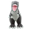 Wilberry - Knitted - Small Grey T-Rex Dinosaur Soft Toy