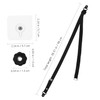 IWOWHERO Tv Safety Straps Kit 2 Pack Universal Tv Straps
