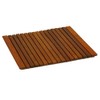 Bare Decor Lykos String Spa Shower Mat in Solid Teak