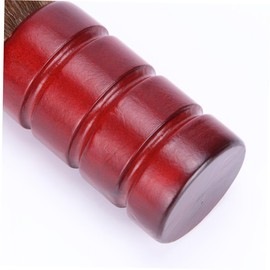 FOMIYES 2pcs Fashionable Hair Scalp Brush Wooden Handle Fiber Brush Hair Barber Neck Duster Salon Sweep Random Color