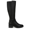 LifeStride Womens Berkley Black Wide Calf 10 W