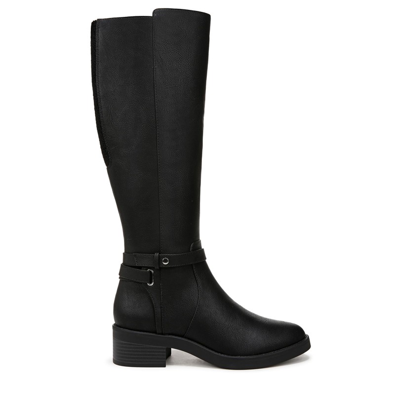 LifeStride Womens Berkley Black Wide Calf 10 W