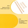 Honey Lake Deep Beehive Frames and Foundations Kit, 10 Pack