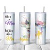 White ProSub 20oz Straight Skinny Tumbler Sublimation Mug Blanks -