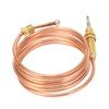 Gas Thermocouple 120cm Copper Universal Gas Stove Replacement Thermocouple for