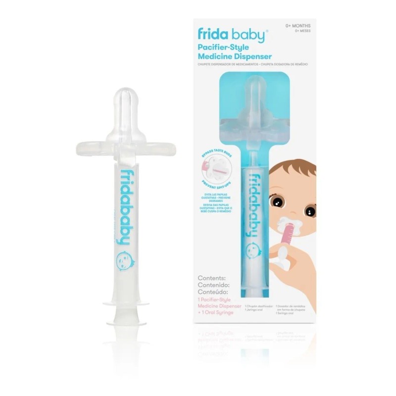 Chupón Frida Dispensador o Dosificador de Medicamentos Bebés