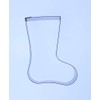 Christmas Stocking Cookie Cutter - Stainless Steel - 80mm Approximately