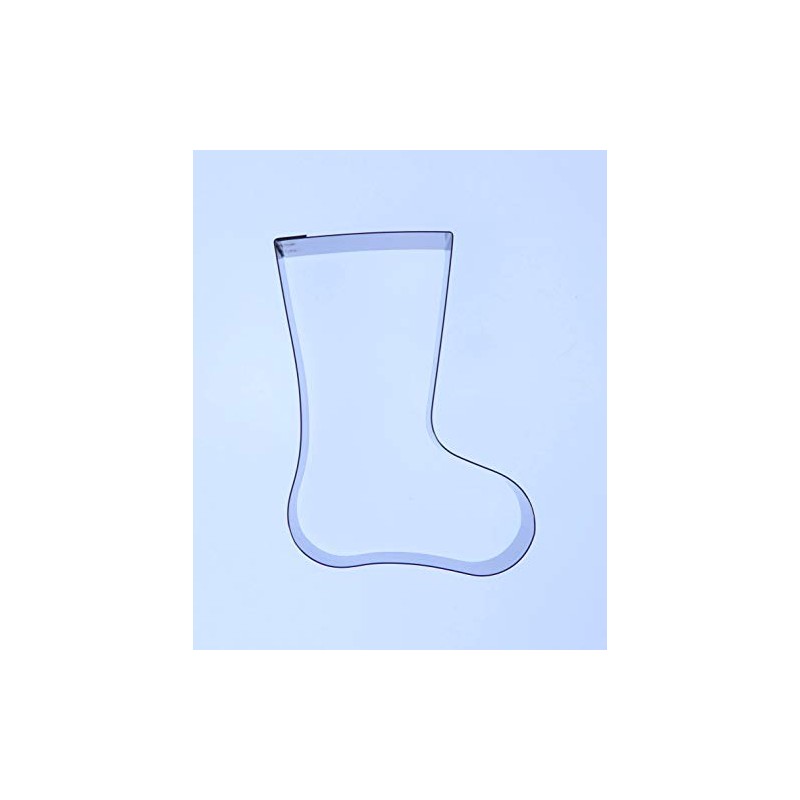 Christmas Stocking Cookie Cutter - Stainless Steel - 80mm Approximately