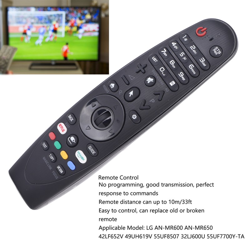Remote Control Fit for LG ANMR600 ANMR650 42LF652V 49UH619V 55UF8507