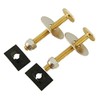 1/4-by-2-1/4-Inch Toilet Bolt Set - By PlumbUSA