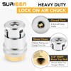 SURIEEN Lock On Air Chuck, 1/4FNPT Heavy Duty Closed Flow