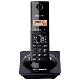 Panasonic Teléfono Inalámbrico Negro, Mod. KX-TG1711MEB