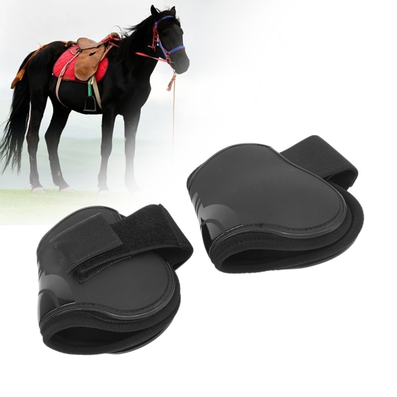 4pcs Horse Tendon Boots Protective Lightweight and Adjustable Boots for