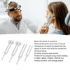 Resonance Tuning Forks Healing Set C128Hz 384Hz C256Hz OM136.1Hz Weighted