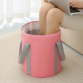 Foot Wash Foldable Foot Bath Medium Portable Wet Leg soup pot gray 2ea
