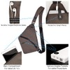 OSOCE Anti-Theft Waterproof Shoulder Backpack Sling Chest Crossbody Bag Cover