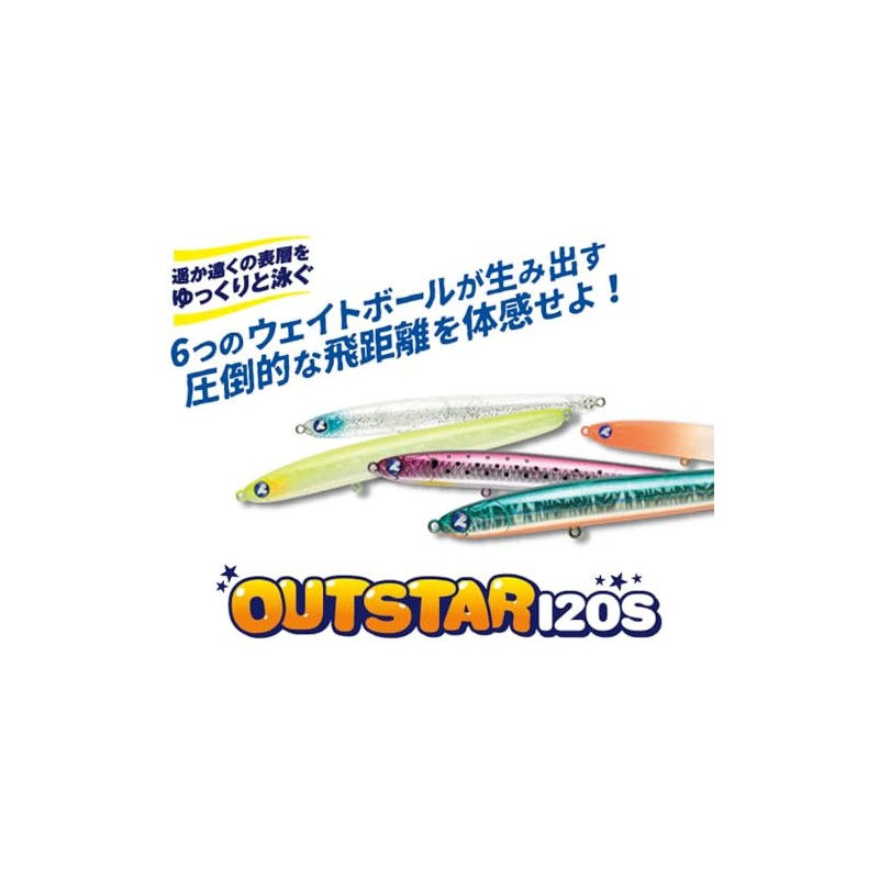 Blue Blue Outstar 120S (#06 Pink Candy Dust)