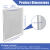 S99010430-002 Range Hood Filter 15-3/4" x 13-7/8" x 3/8"(2-Pack,5-Layer Aluminum