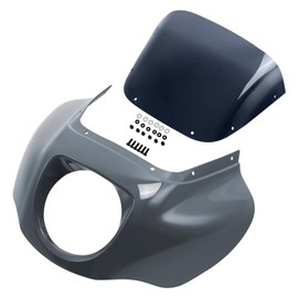 Headlight Fairing &Windshield Fit For Harley Softail FXBB FXLR Street Bob FXBB 2018-2023 Low Rider ST FXLRST 2020-2023