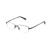 De Ding Metal Half Rim Bifocal Reading Glasses (silver, 3