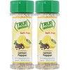 True Lemon Pepper Seasoning (2 pack) Natural Ingredients, No Salt,