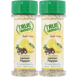 True Lemon Pepper Seasoning (2 pack) Natural Ingredients, No Salt, No Gluten