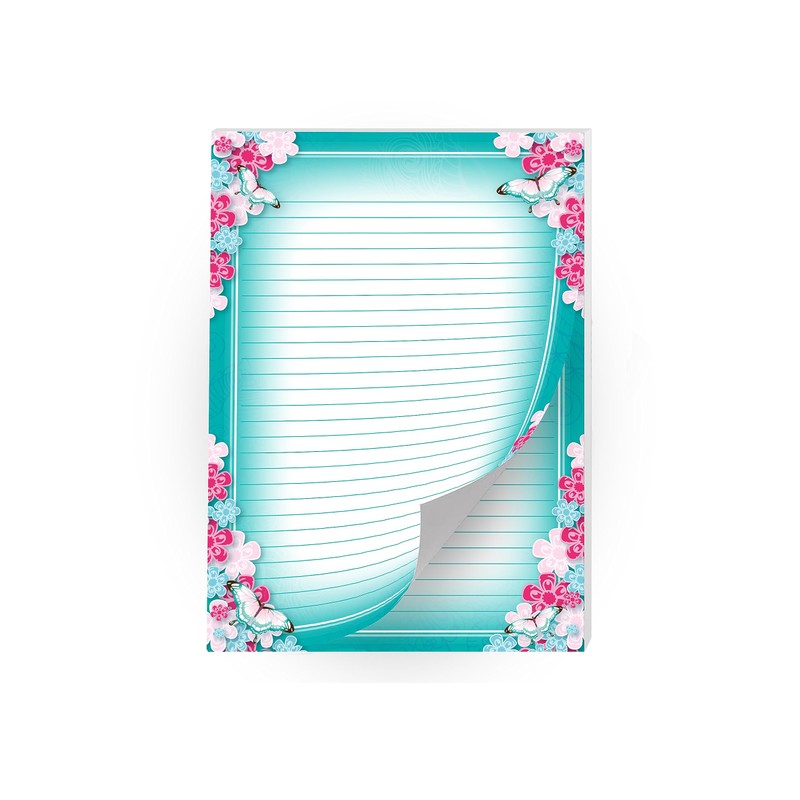 Limonia Letter Paper Set of 2 Writing Pads for Girls