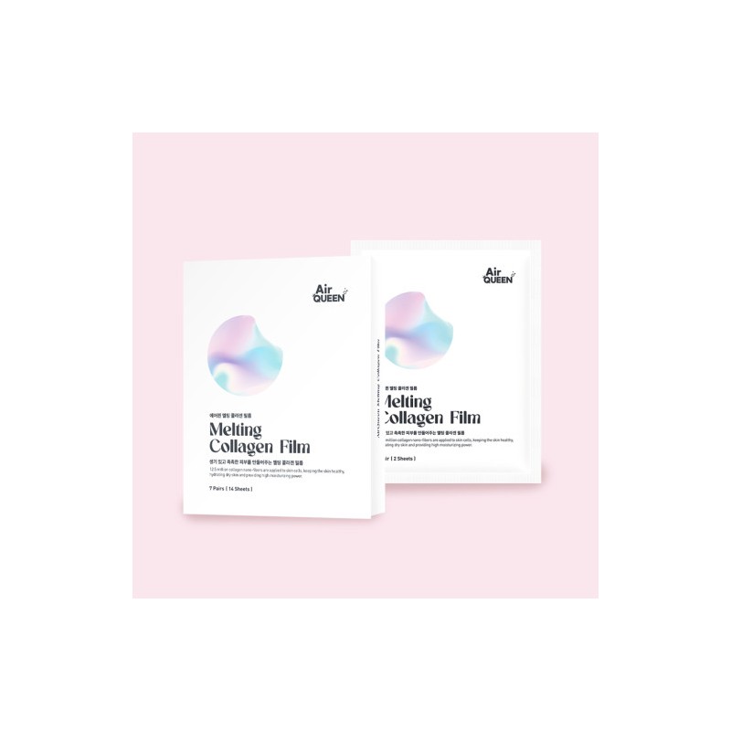 Air Queen Melting Collagen Film 1 box (14 sheets) Premium
