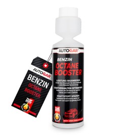 AUTOGAR® Petrol Octane Booster 250 ml - Increases Octane Number for Knock-free Combustion - More Power, Faster Throttle Response & Engine Protection - Additive for Turbo, Sports Cars & Petrol Engines