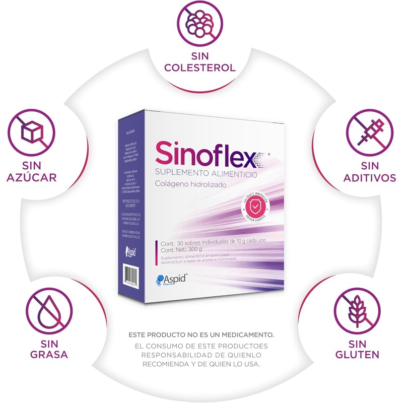 Sinoflex Hydrolyzed Collagen Powder for Joint & Skin Support -