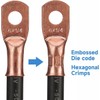 iCrimp Battery Cable Lug Crimping Tool Kit for 8-1/0 AWG