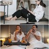 Laptop Desk for Bed, Lap Desks Trays with Double Storage
