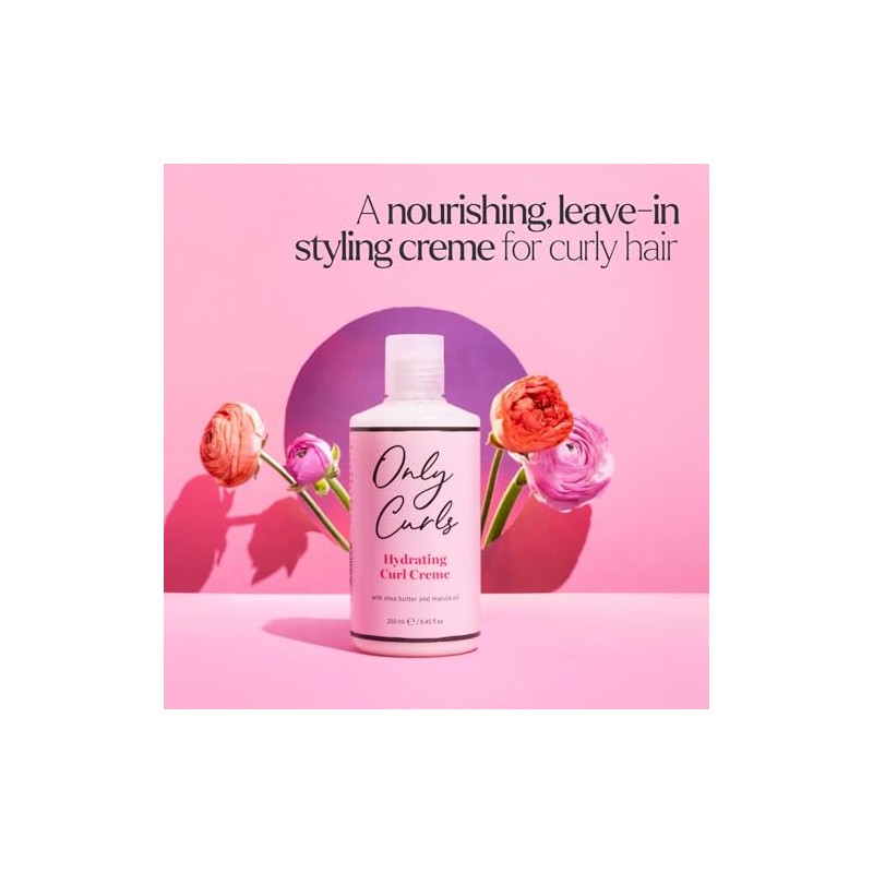 Only Curls Hydrating Curl Crème & Mega Hold Curl Gel