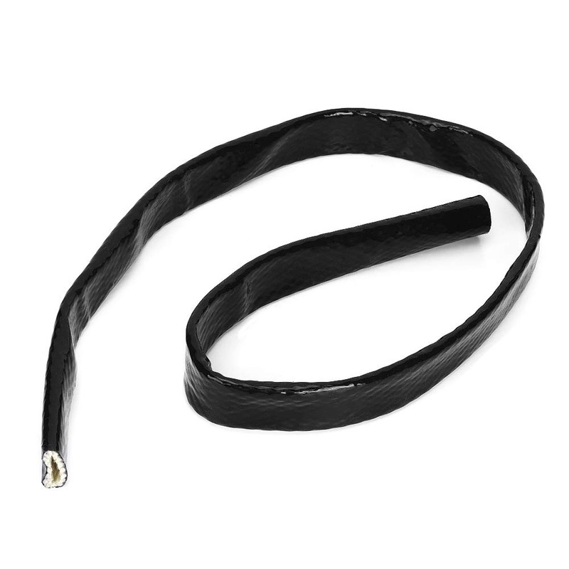Heat Shield Sleeve AN12 Black Fire Sleeve Braid Flame Heat