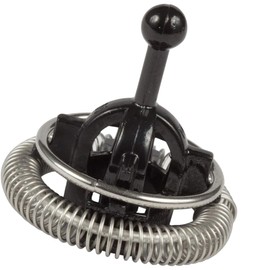 QUAILITAS Espresso Blender Replacement [Silver/Black] for Nespresso/Nestlé Whisk Replacement, Milk Frothing Spare Part for Aeroccino, Dishwasher Safe – Coffee Tea & Espresso