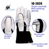 [ARC KNIGHT] Weldas Premium MIG Welding Gloves, 10-2020XL, Black &