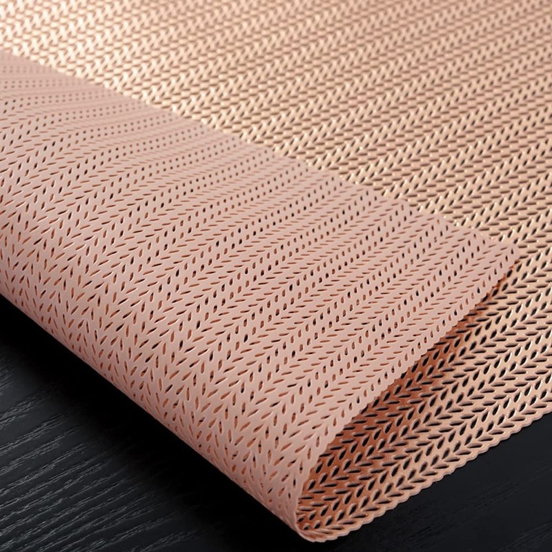 Hosoncovy PVC Hollow Table Runner Non-slip Decorative Table Mats Placemat