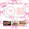 50 Pcs Pink Bow Party Supplies Bow Birthday 9 Inch