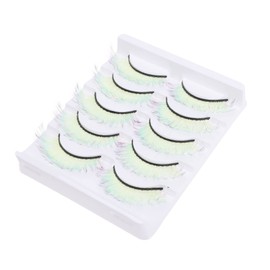 Baluue 5 Pairs Lashes Eyelash Extensions False Eyelash Fake Eyelashes Natural Look False Lashes Fake Eyelash for Women Eyelash Extension Supplies Natural Eyelashes Eyelash
