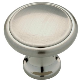 Liberty 62106SN Kitchen Cabinet Hardware Drawer Knob, 1-1/8", Satin Nickel